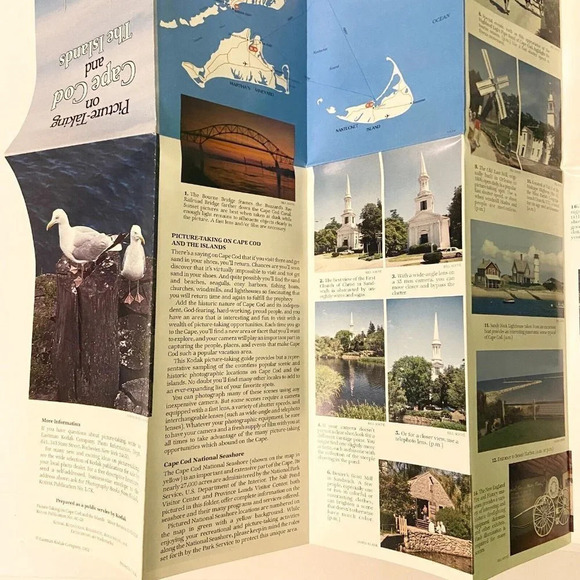Vintage 1982 Picture Taking on Cape Cod and The Islands  Brochure Pamphlet - Picture 11 of 15